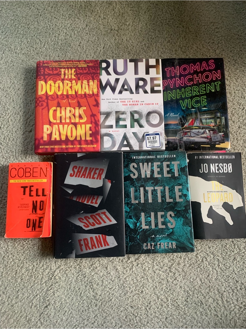 Assorted Mystery & Thriller Books